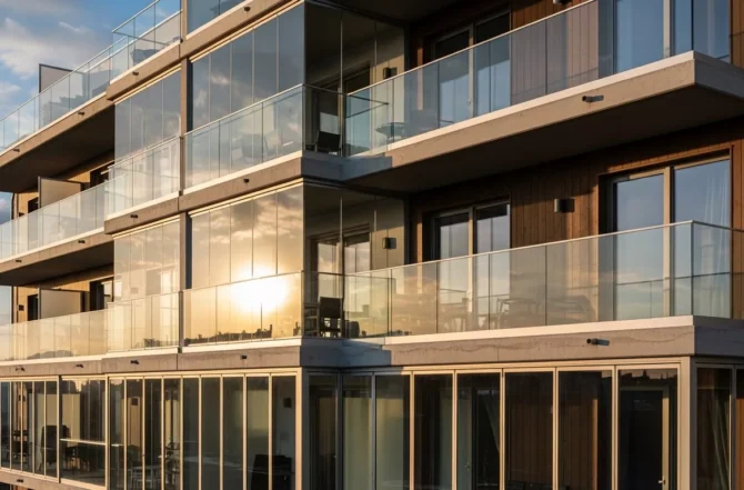 Envidraçamento de sacadas e varandas