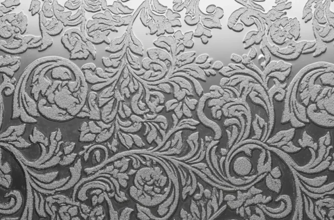 Jateamento de vidro (frosted/glass sandblasting)